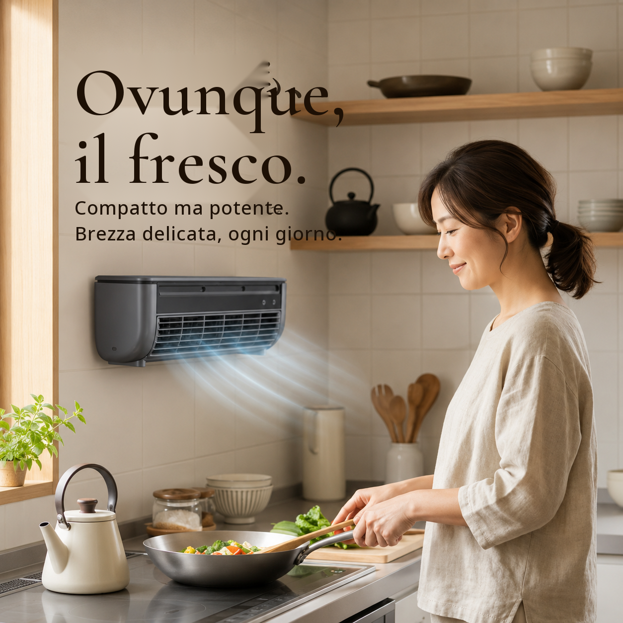 Mini Condizionatore Portatile 2 in 1 Caldo e Freddo TurboGelo™ - [ULTRAPOTENTE]