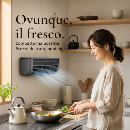 Mini Condizionatore Portatile 2 in 1 Caldo e Freddo TurboGelo™ - [ULTRAPOTENTE]